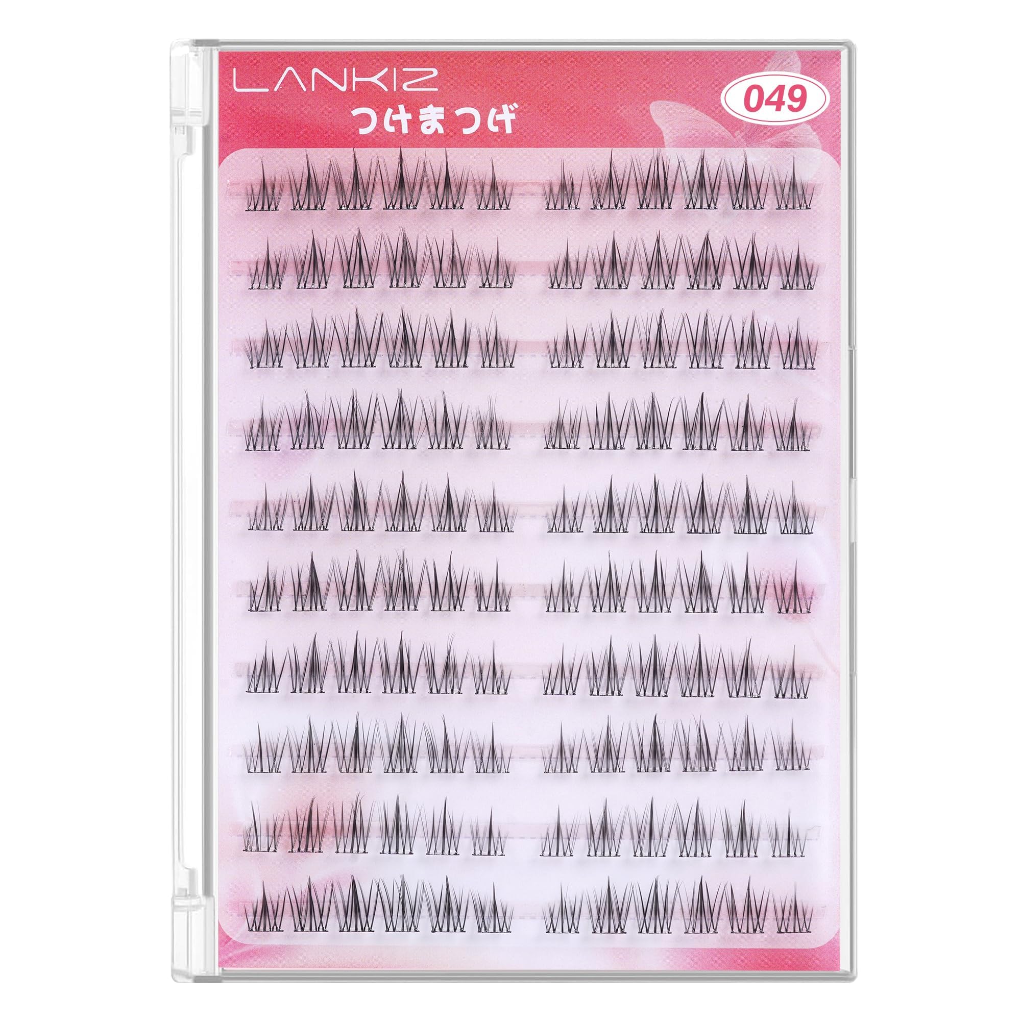 Amazon.co.jp: つけまつげ のり不要 ナチュラル 部分つけまつげ 1秒
